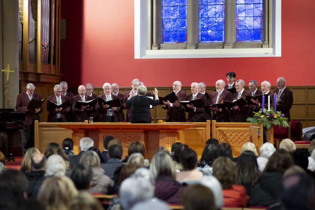 The Prince & Princess of Wales Hospice of the Light up our Life service at Sherbrooke Mosspark Church, Glasgow. 7
