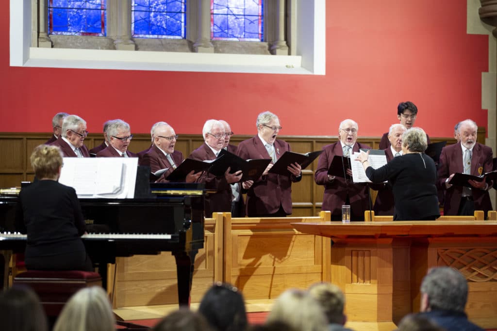 The Prince & Princess of Wales Hospice of the Light up our Life service at Sherbrooke Mosspark Church, Glasgow. 4