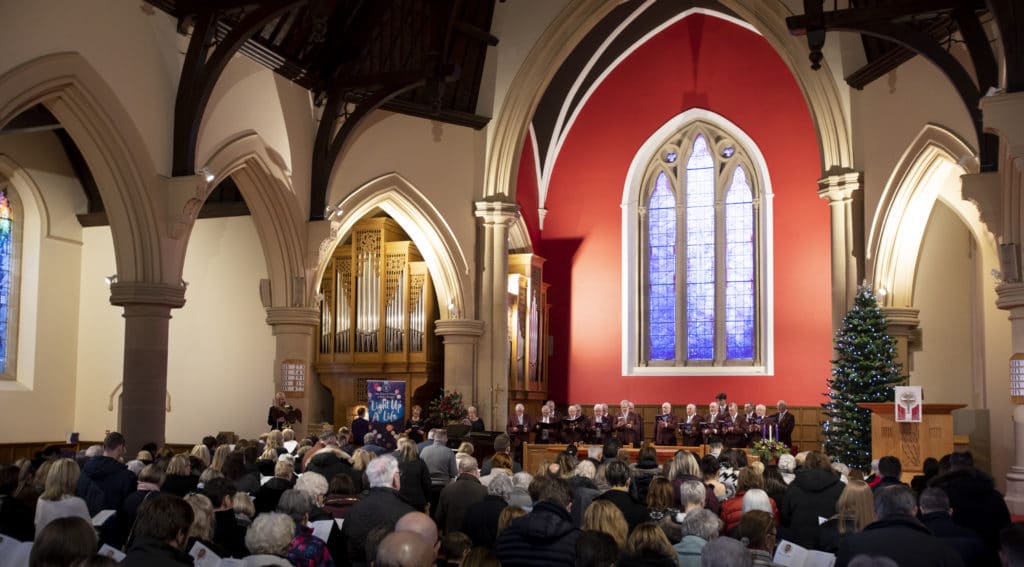 The Prince & Princess of Wales Hospice of the Light up our Life service at Sherbrooke Mosspark Church, Glasgow. 11