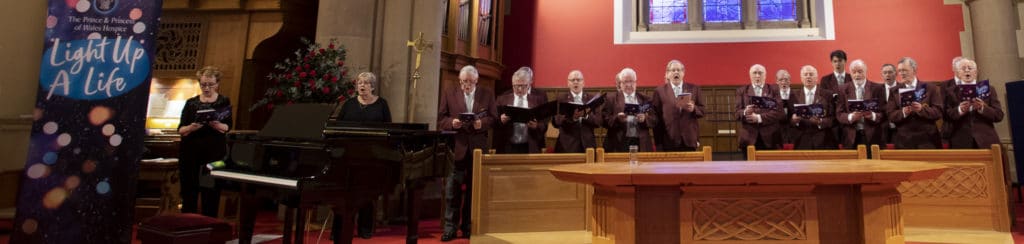 The Prince & Princess of Wales Hospice of the Light up our Life service at Sherbrooke Mosspark Church, Glasgow. 1