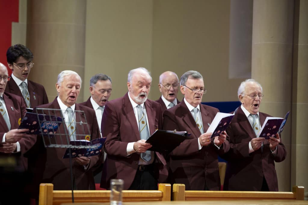 The Prince & Princess of Wales Hospice of the Light up our Life service at Sherbrooke Mosspark Church, Glasgow. 9