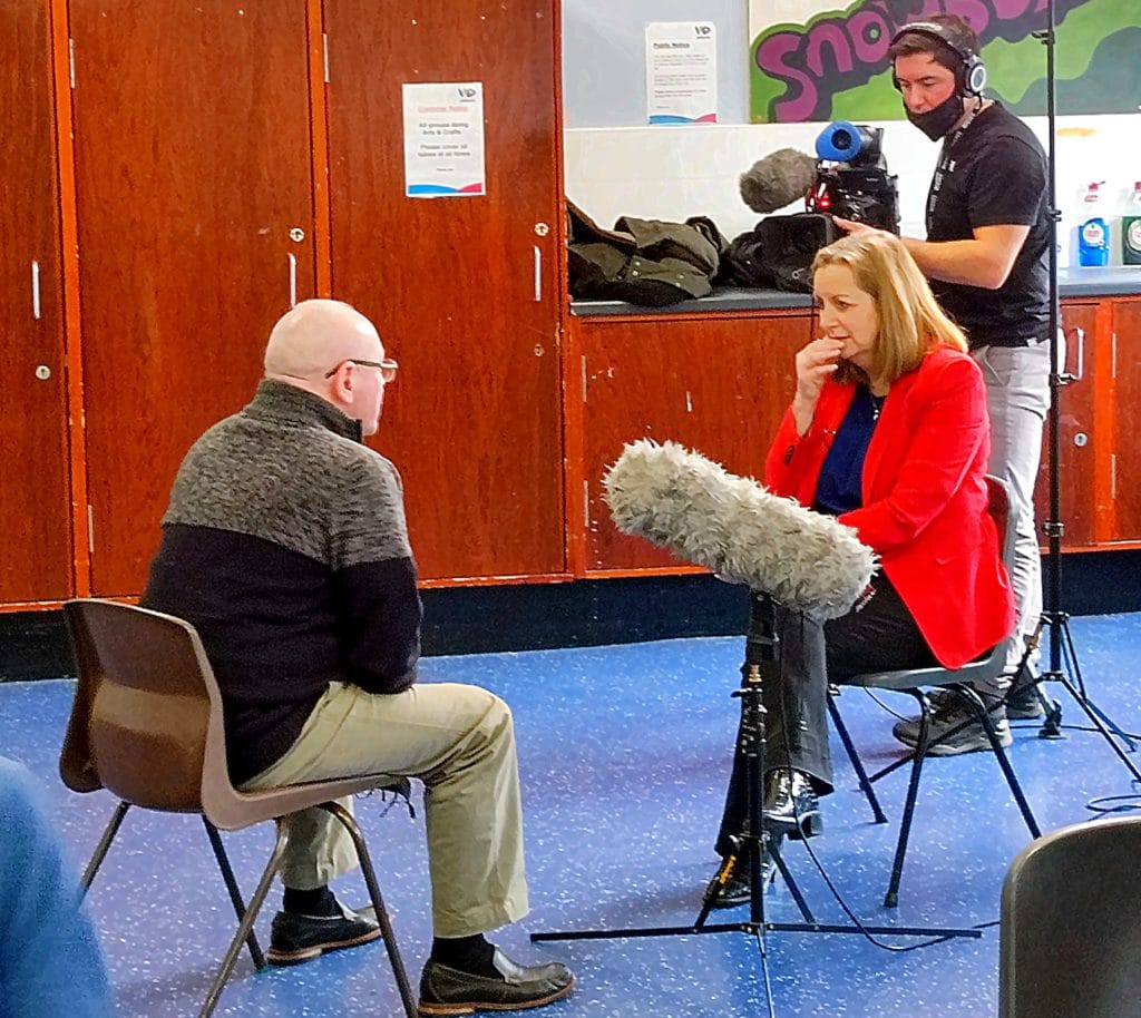 Visit by BBC to Rehearsal on 08-02-2022 3