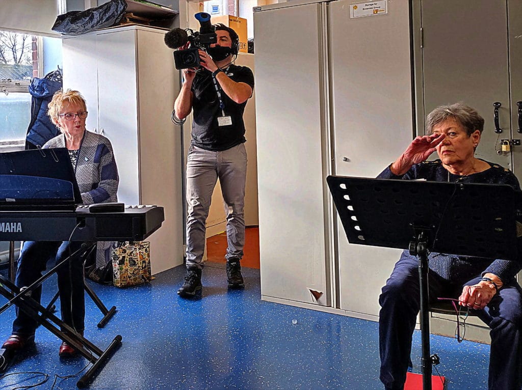 Visit by BBC to Rehearsal on 08-02-2022 4